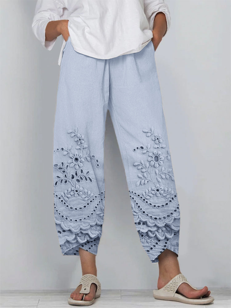 Chloe™ - Pantalon en dentelle imprimée