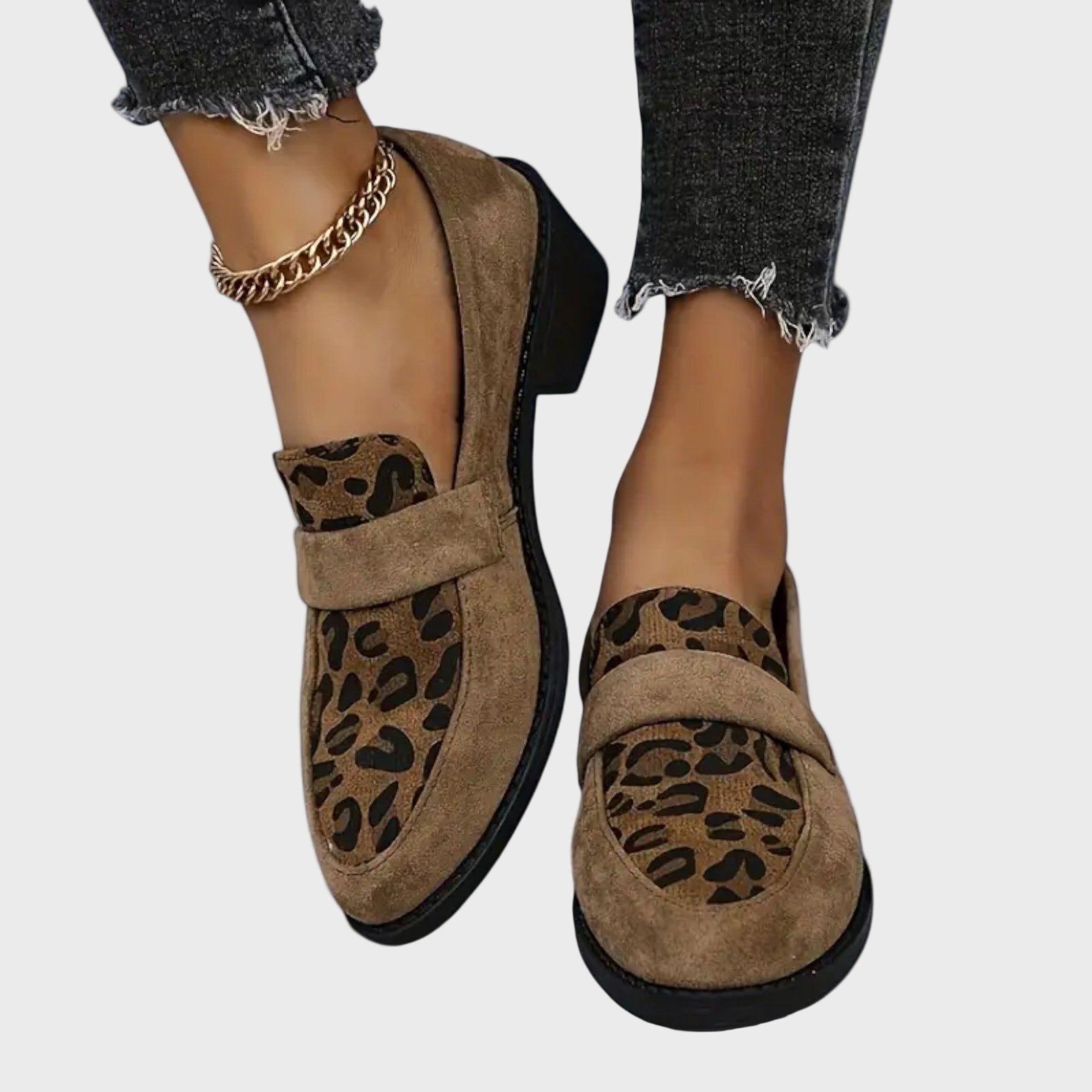 Mira | Ballerines Léopard Femme