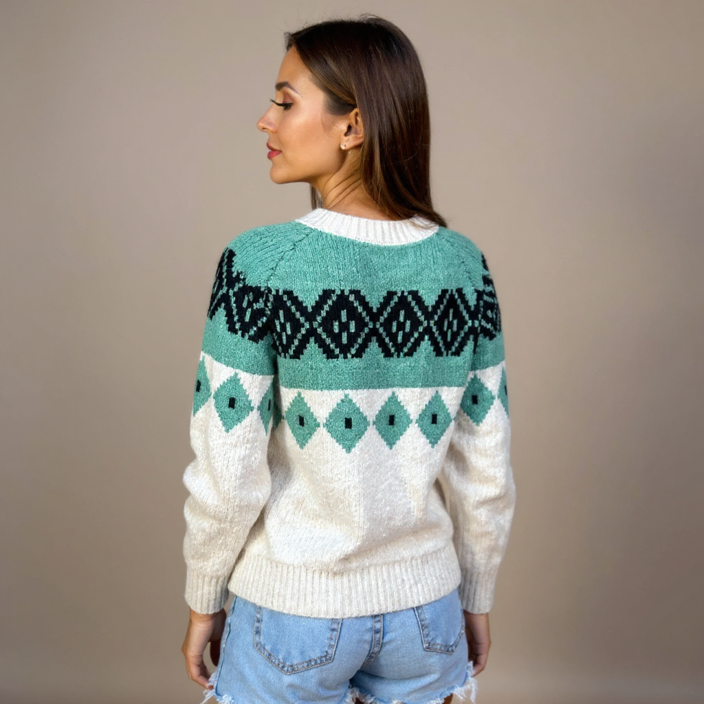 Allison | Vintage Icelandic Wool Cardigan