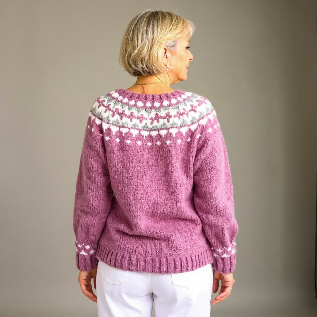 Maya | Cardigan Vintage en Laine Islandaise