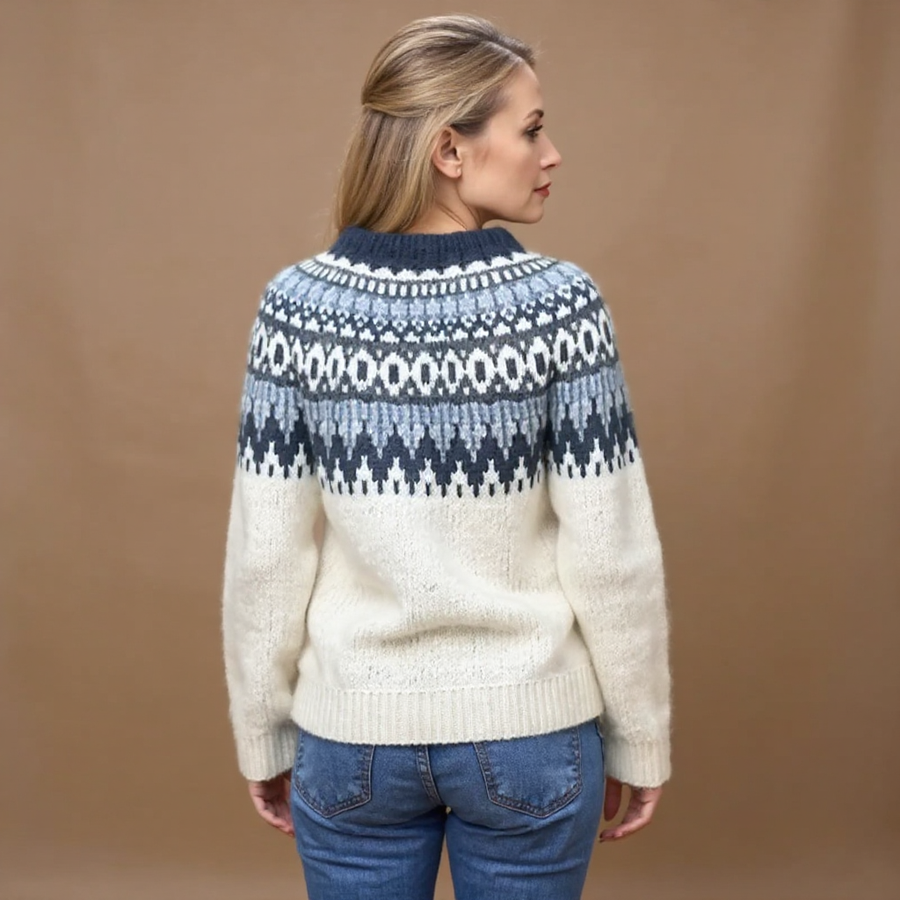 Maecey | Suéter islandés vintage
