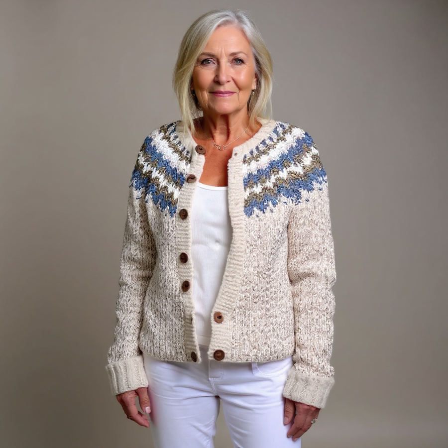 Peyton | Vintage Icelandic Wool Cardigan