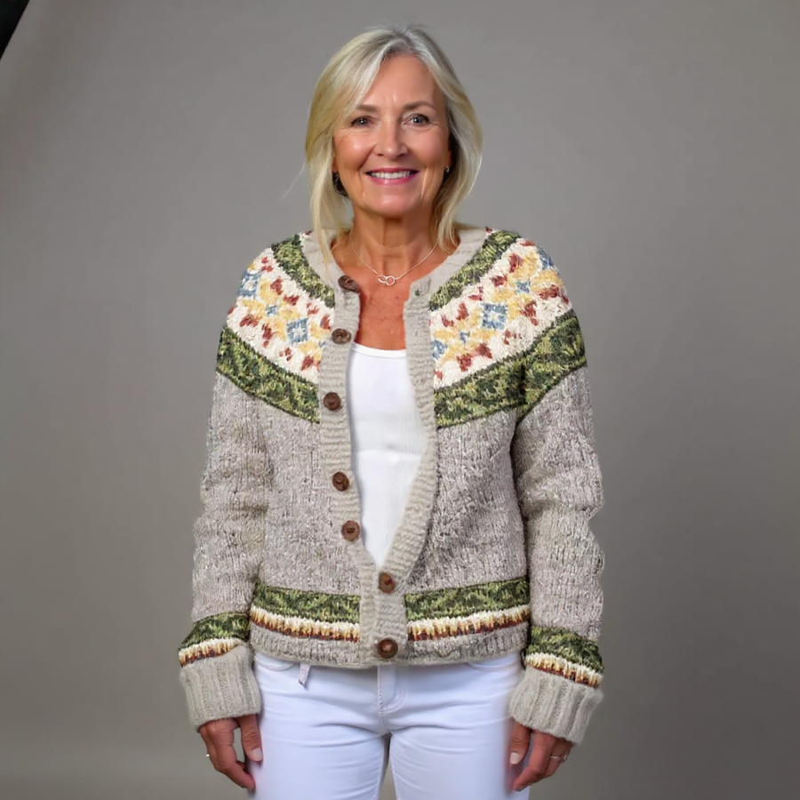 Autumn | Vintage Icelandic Wool Cardigan
