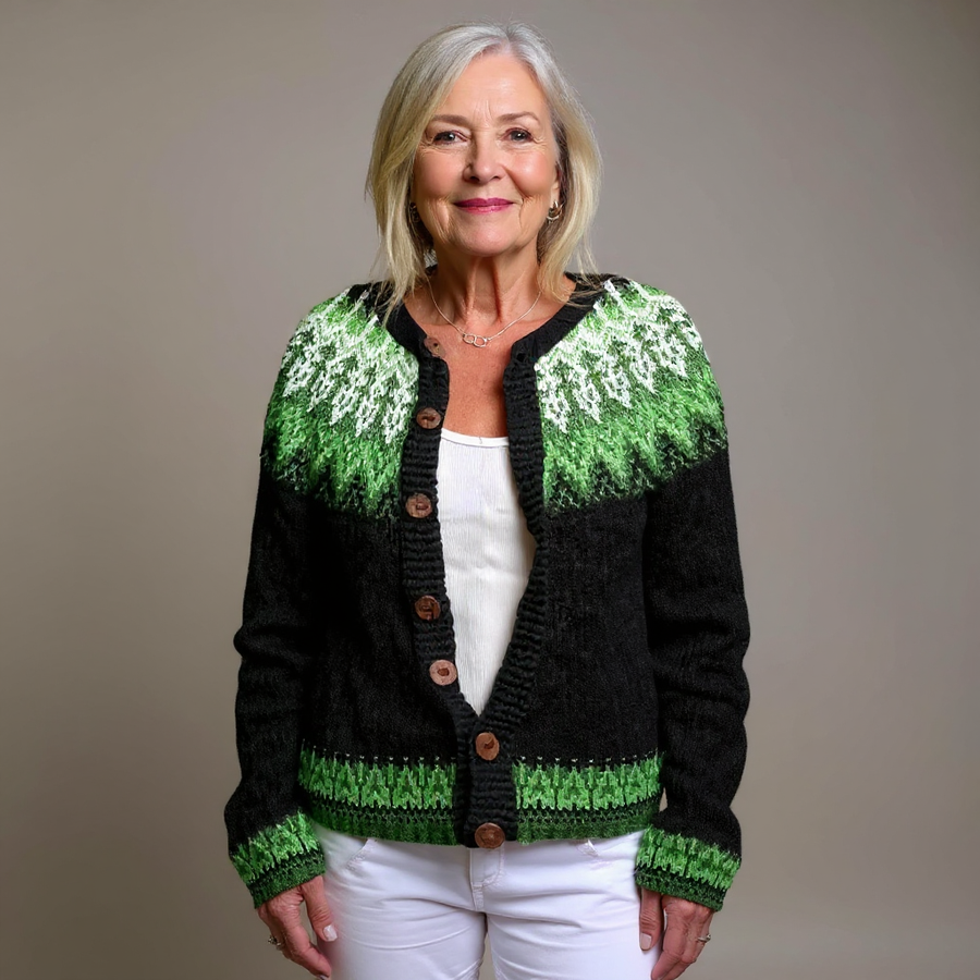 Sadie | Vintage Icelandic Wool Cardigan
