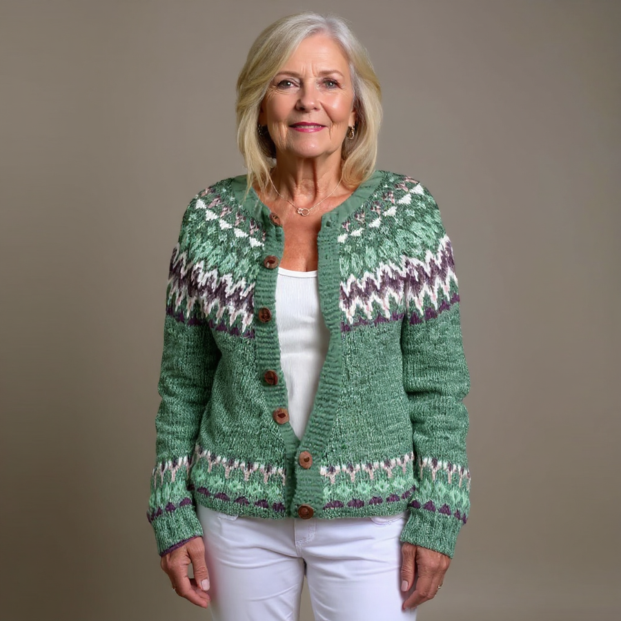 Delilah | Vintage Icelandic Wool Cardigan