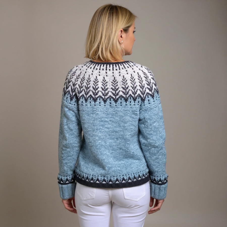 Clara | Cardigan Islandais Vintage