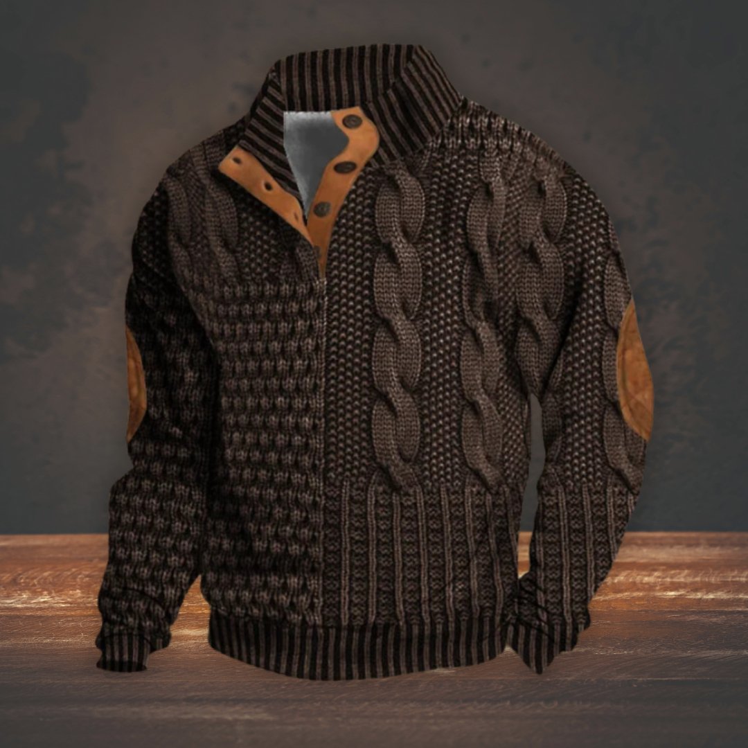 Thomas – Printed Warm Sweater