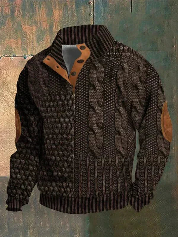 Thomas – Printed Warm Sweater