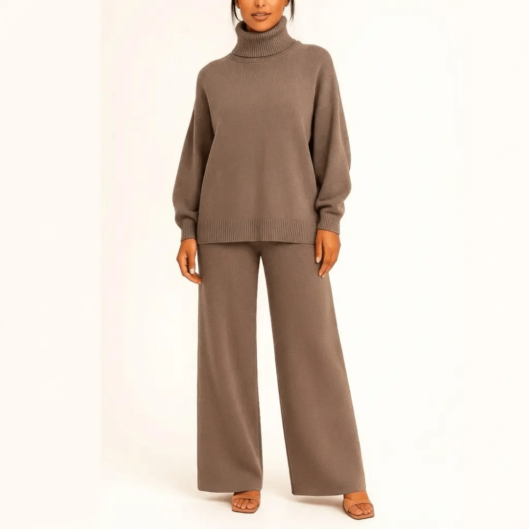 Harper Turtleneck Top & Pants Set