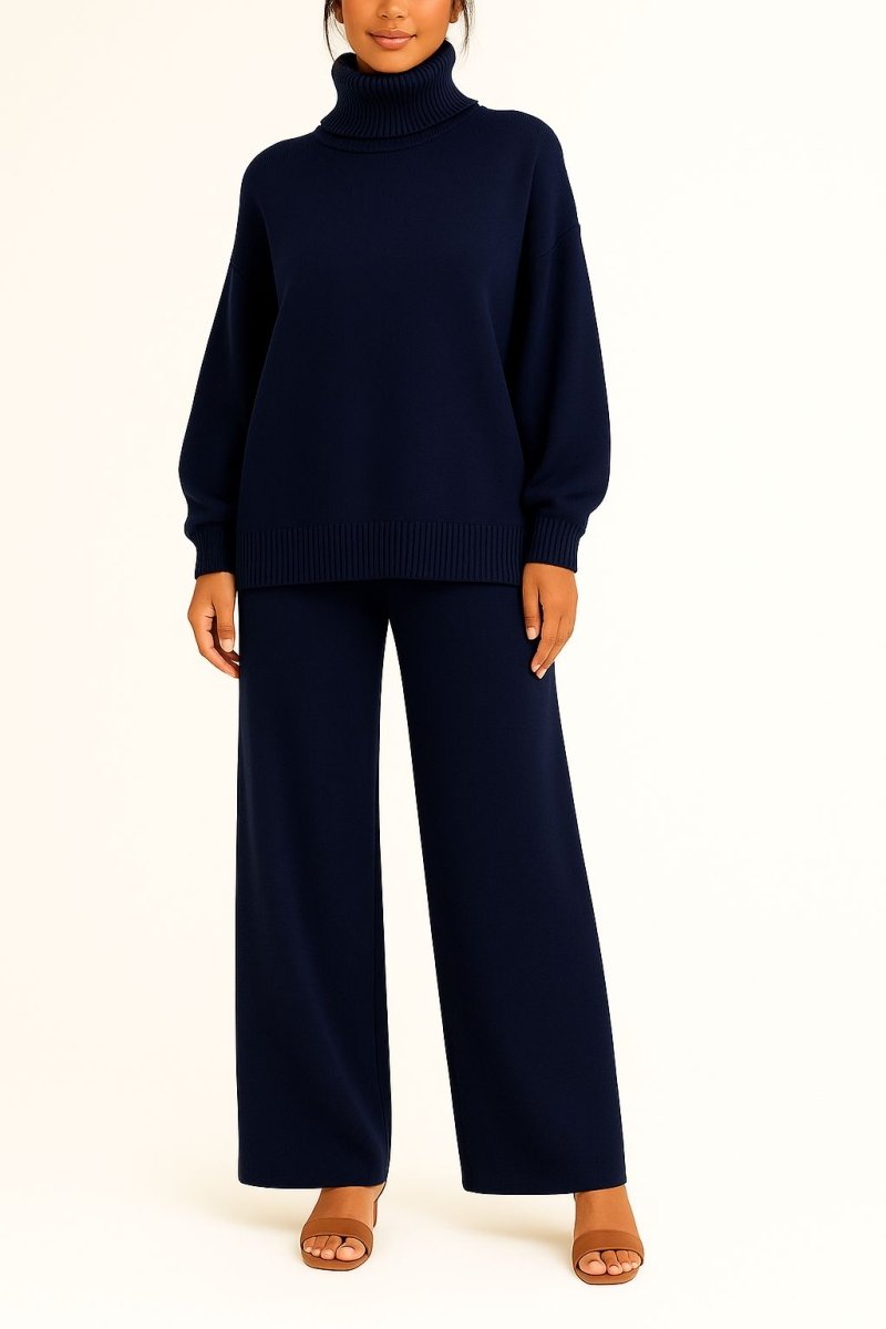 Ensemble haut à col roulé et pantalon Harper