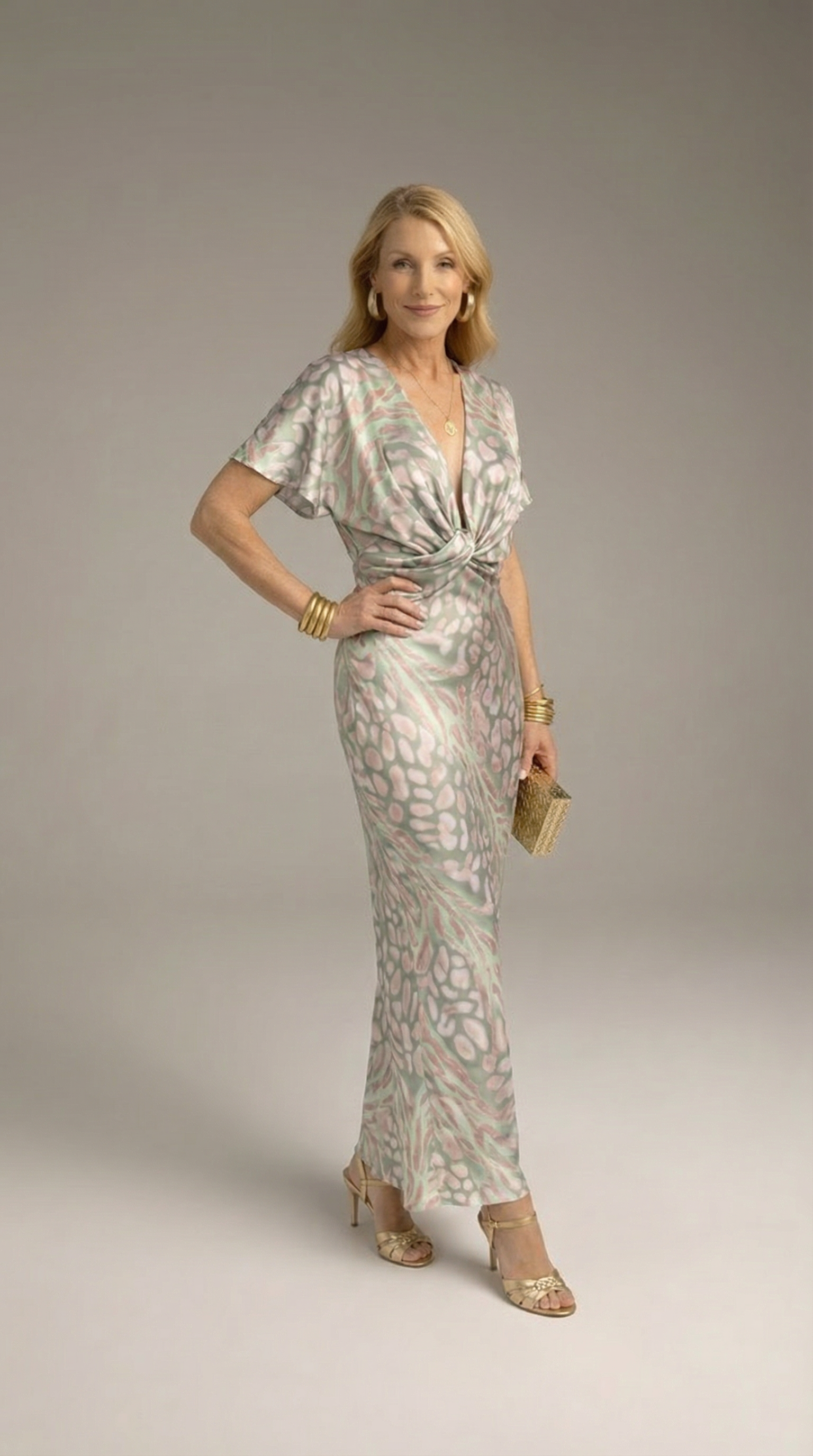 Nela | Wrap Maxi Dress