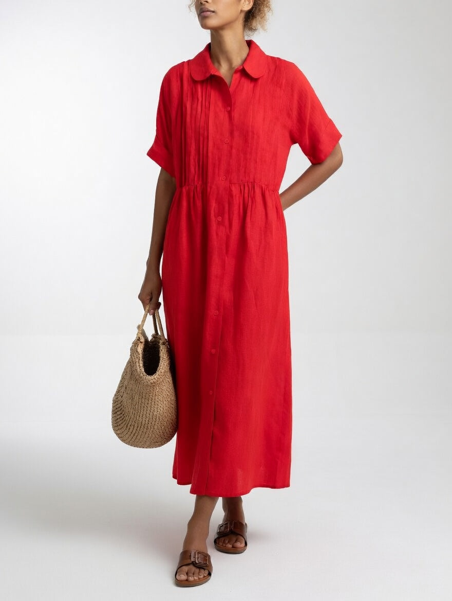 Morwenna - Lightweight Shirt Dress