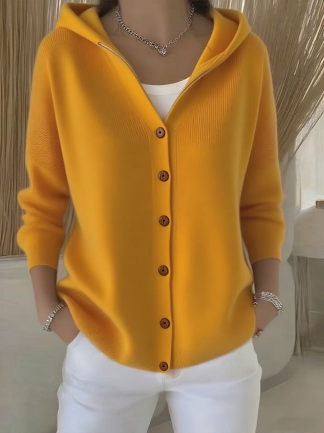 Flora™ | Elegant Long Sleeve Cardigan