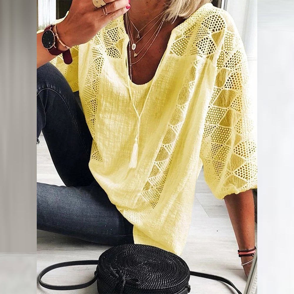 Harper| Blusa de Algodón Fresca