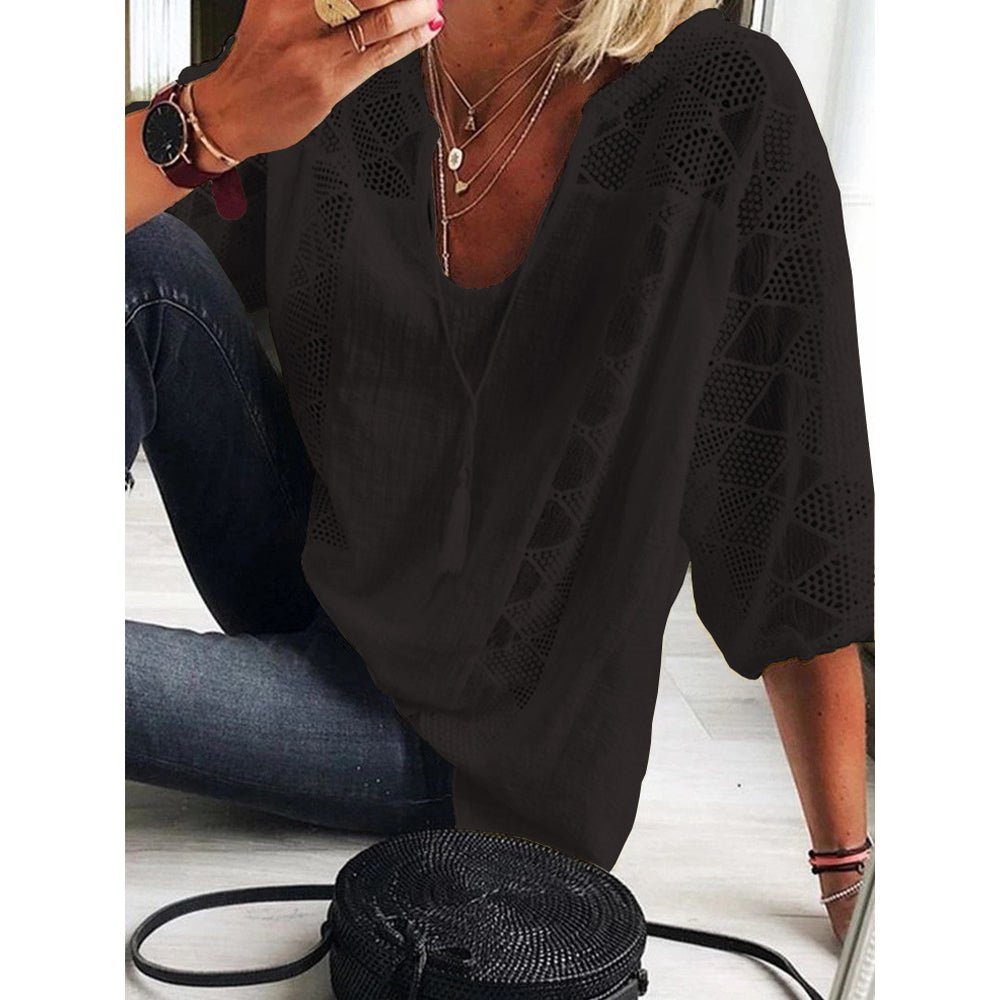 Harper| Blusa de Algodón Fresca