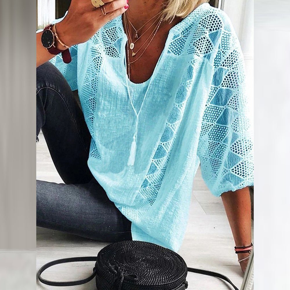 Harper| Blusa de Algodón Fresca