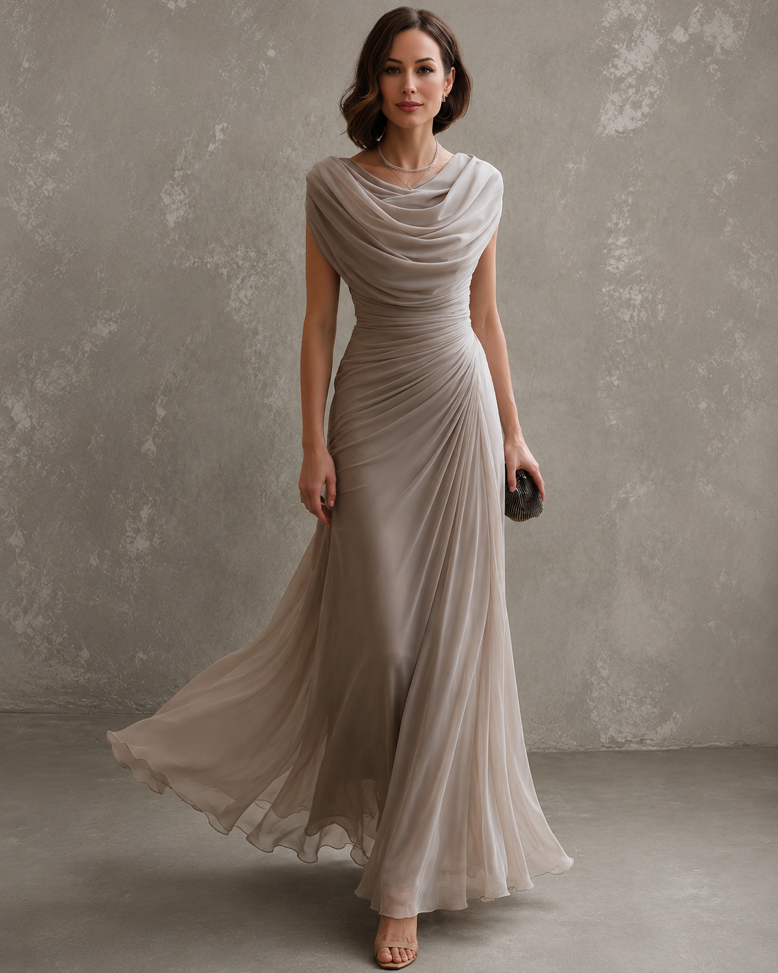 Zorabelle - Draped Maxi Dress