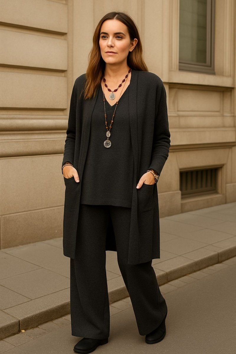 Julia Cardigan, haut et pantalon