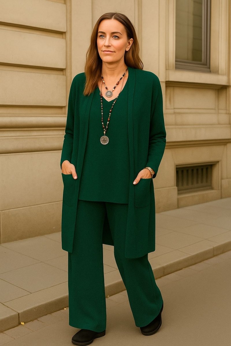Julia Cardigan, haut et pantalon