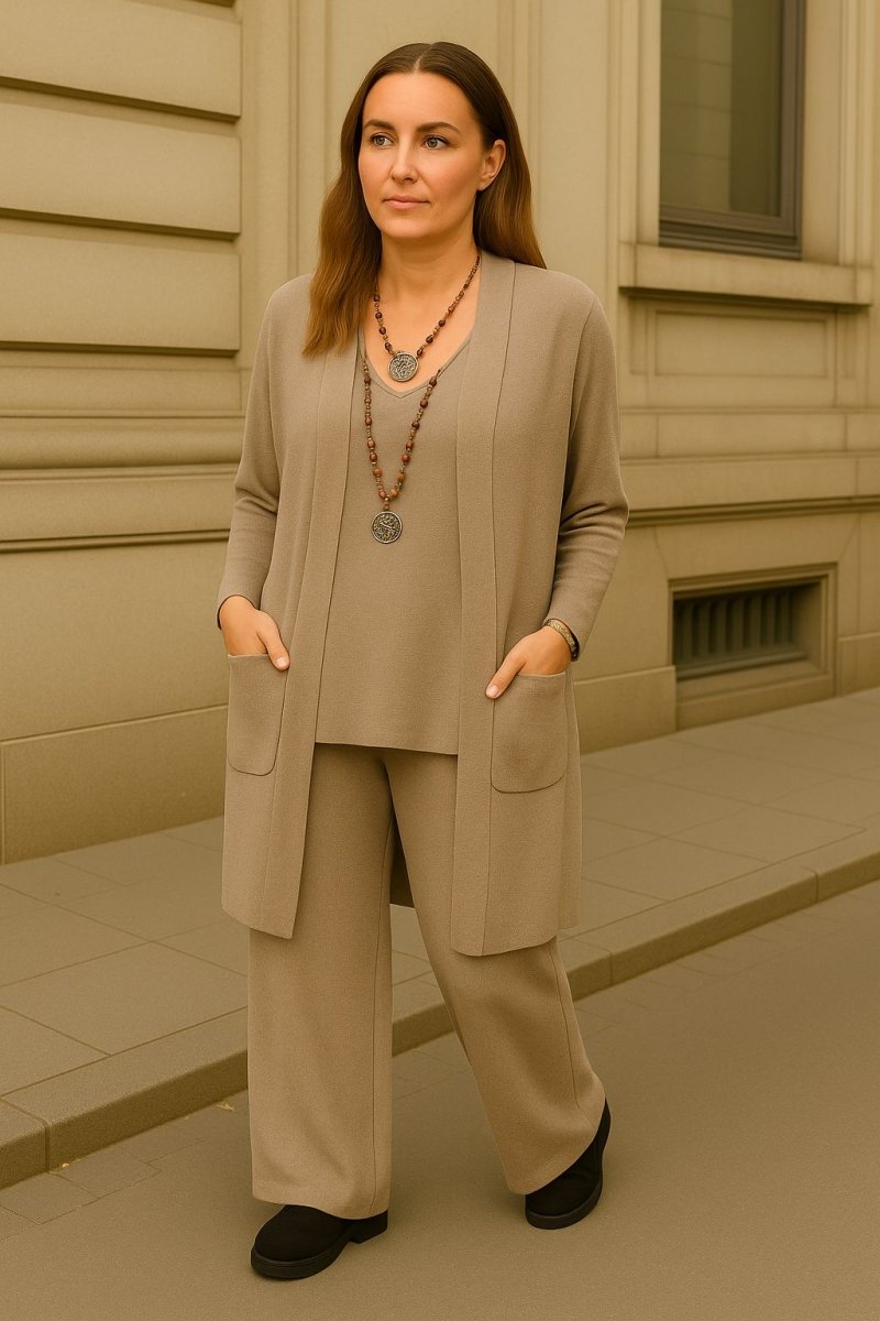Julia Cardigan, haut et pantalon