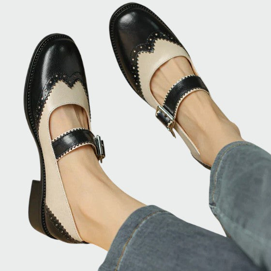 Olivia – Mary Janes de cuero