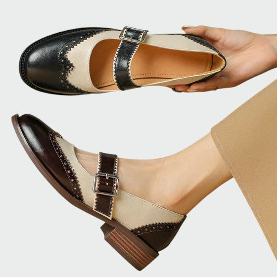 Olivia – Mary Janes de cuero