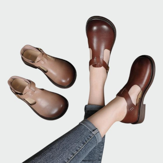 Olivia - Zapatos Mary Jane con tira en T