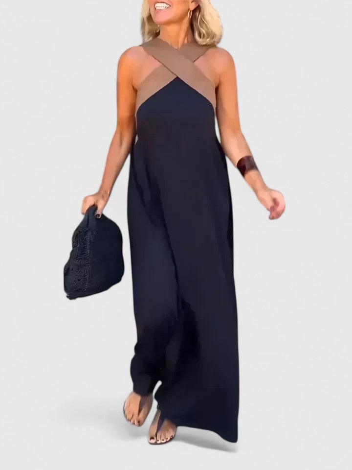 Evangeline™| Elegantní šaty se zkříženými zády