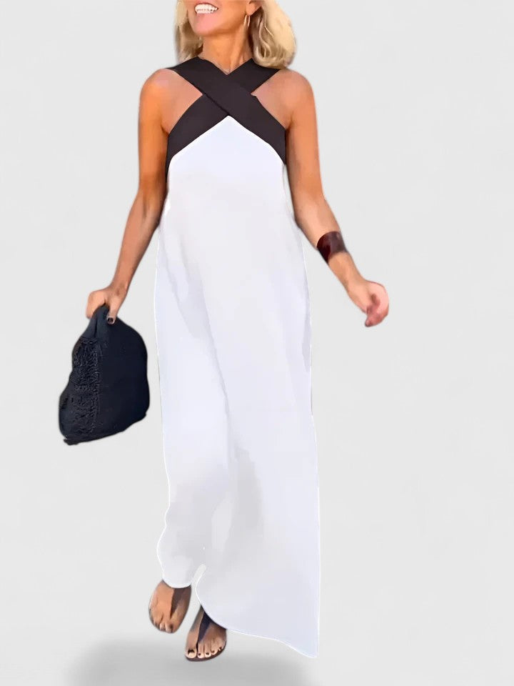 Evangeline™| Elegantní šaty se zkříženými zády