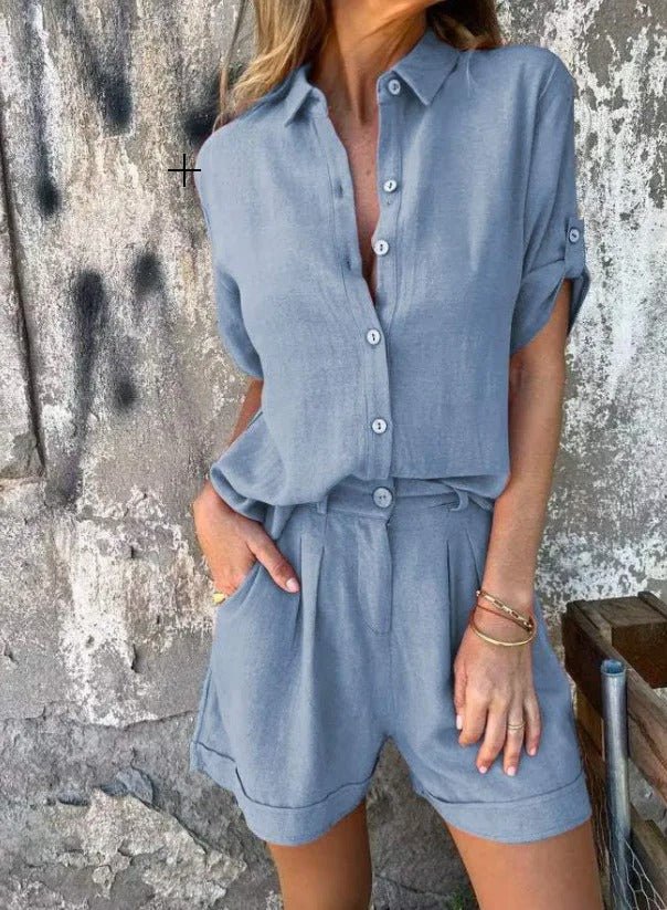 Auriana | Conjunto Luxe Breeze de Lino