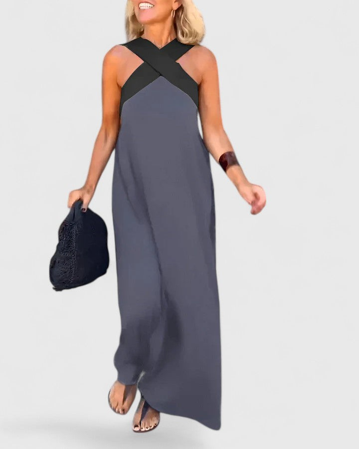 Evangeline™| Elegantní šaty se zkříženými zády