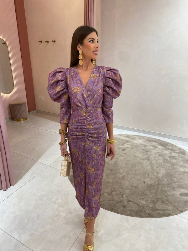 Vestido malva