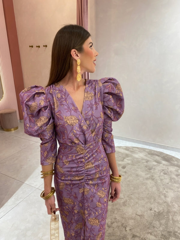 Vestido malva