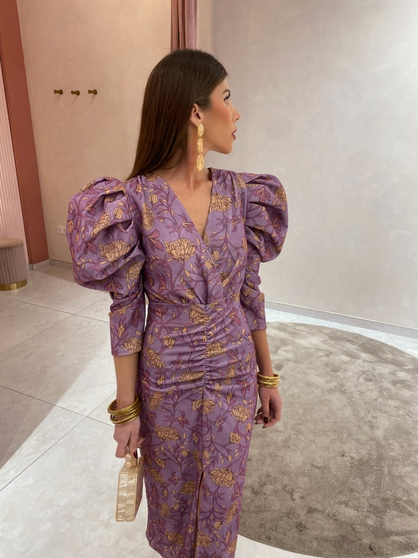 Vestido malva