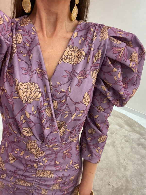 Vestido malva