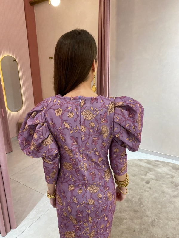Vestido malva