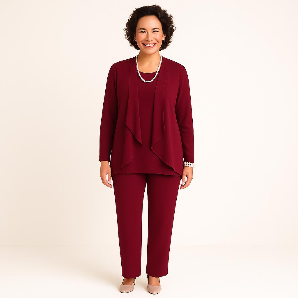 Mia Cardigan, Top & Pants Set