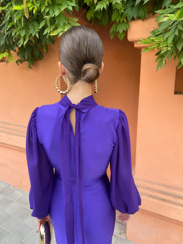 Robe violette Monaco