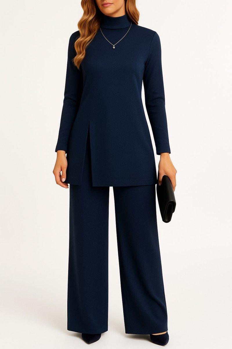 Naomi Turtleneck Top & Pants Set