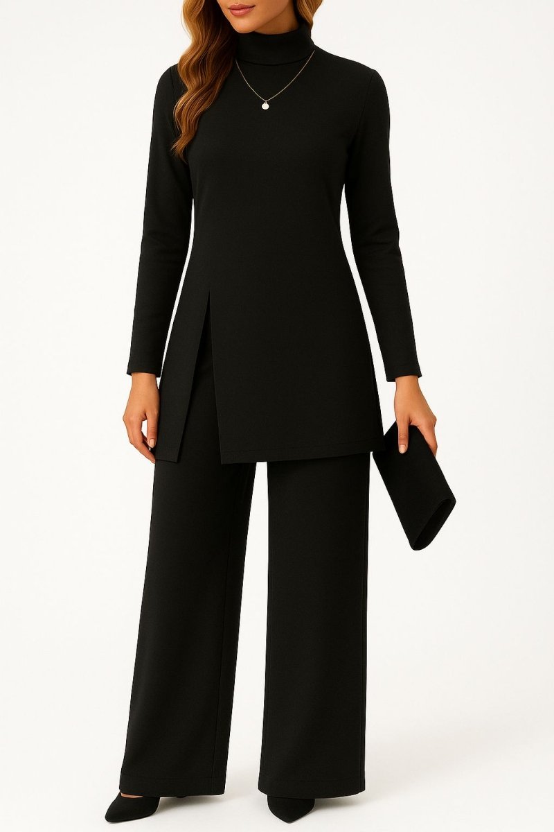 Naomi Turtleneck Top & Pants Set