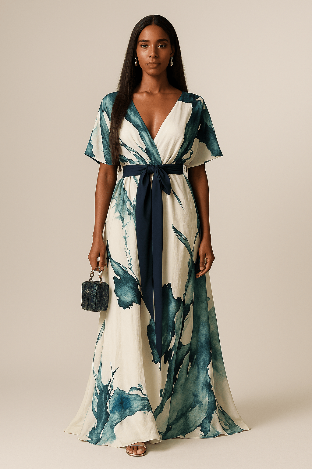 Aquarella – Vestido Maxi Largo