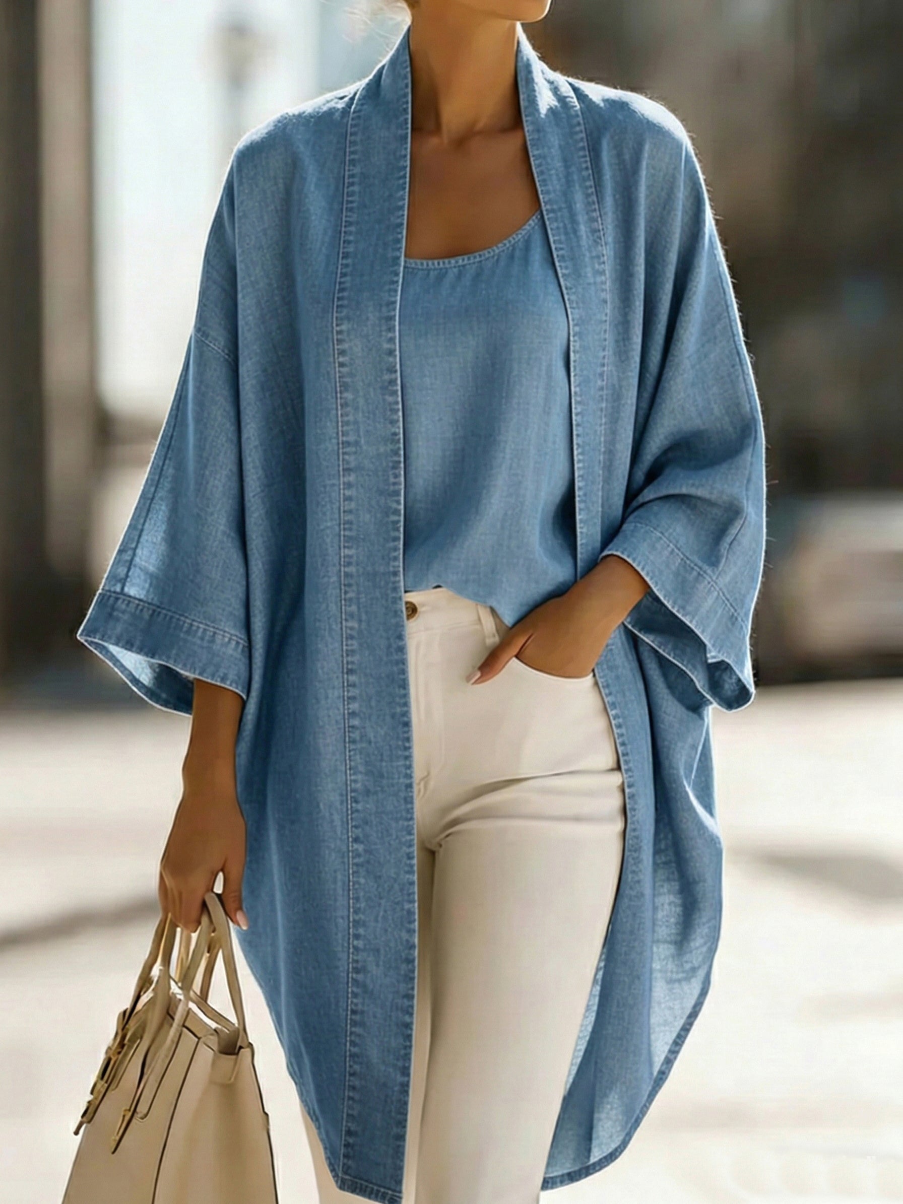 The Weekend Denim Luxe Set