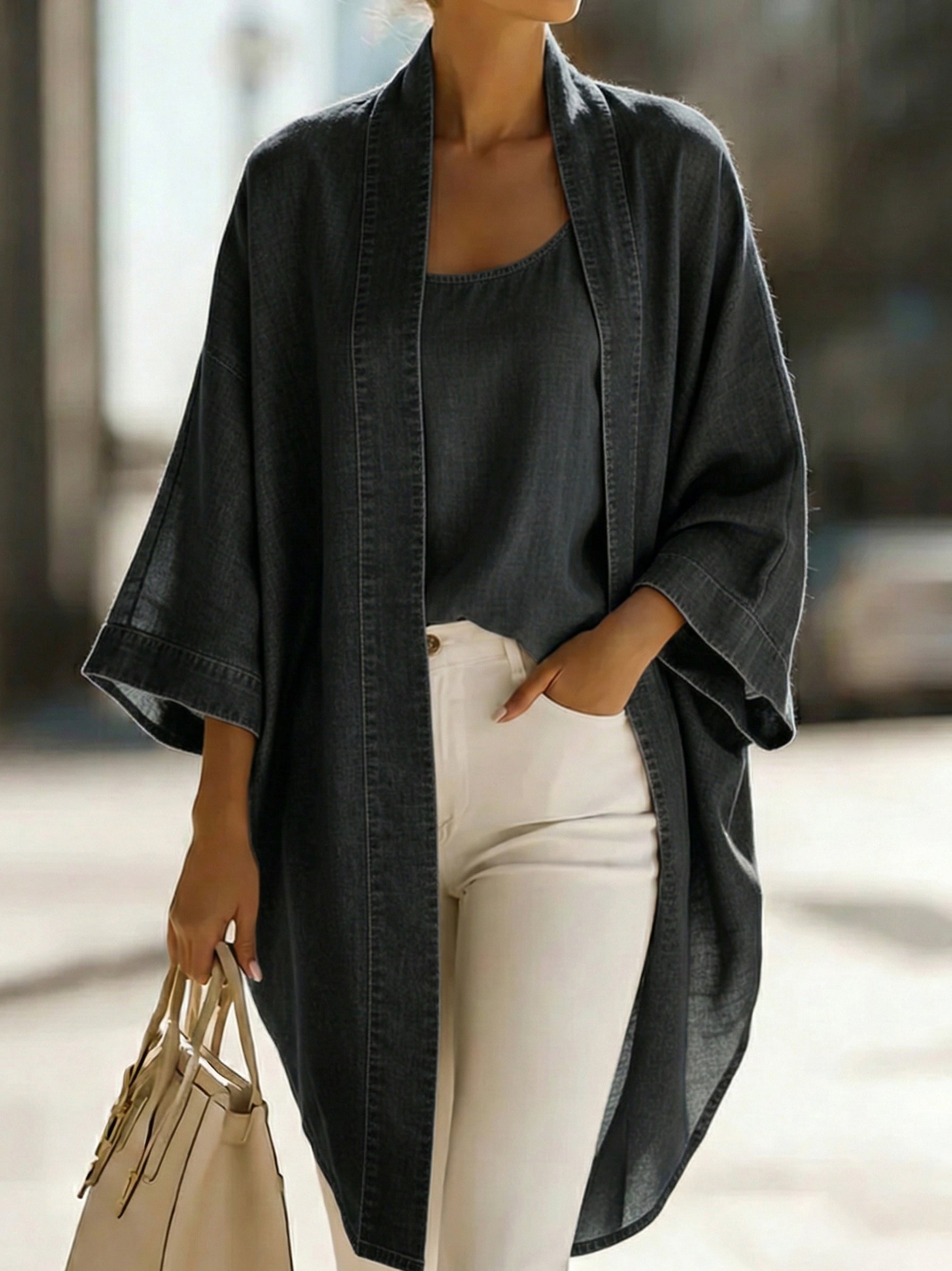 The Weekend Denim Luxe Set
