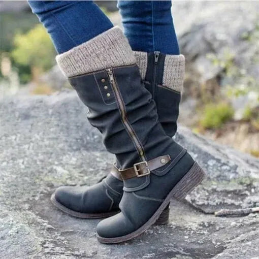 Claire® | Bottines avec Fermeture Éclair Latérale