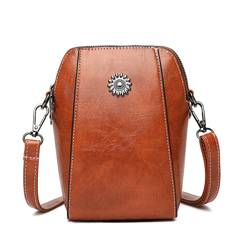 Vienna - Compact Solid Color Mini Handbag