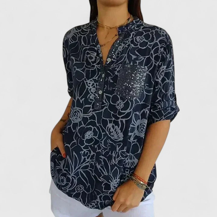 Rhezlynn | Blusa sofisticada
