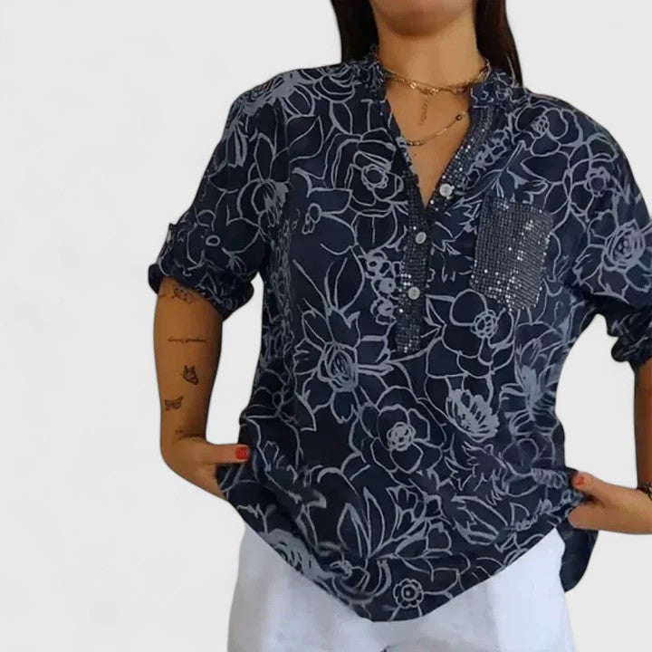Rhezlynn | Blusa sofisticada