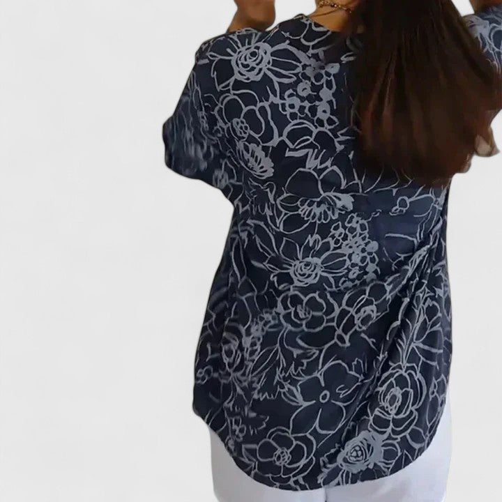 Rhezlynn | Blusa sofisticada