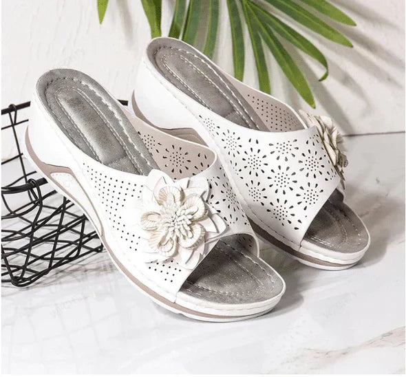 Gavrielle - Soft Leather Sandals with Arch Support