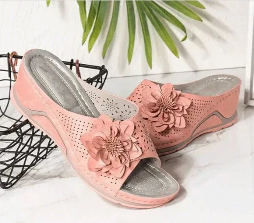 Gavrielle - Soft Leather Sandals with Arch Support